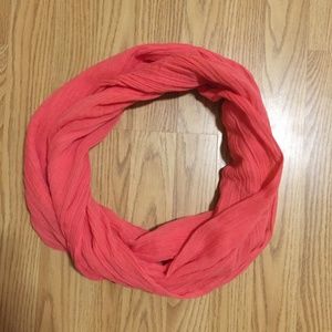 Coral Sheer Scarf